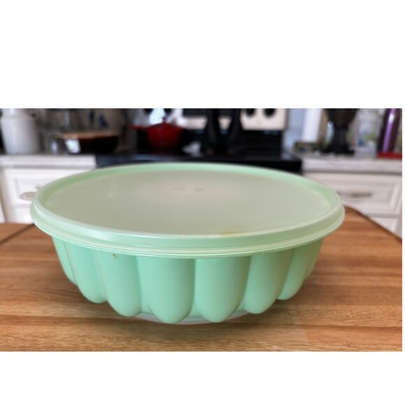 Tupperware Jello Mold 3-Piece MCM gelatin dessert mold retro Vintage clean - Picture 6 of 15